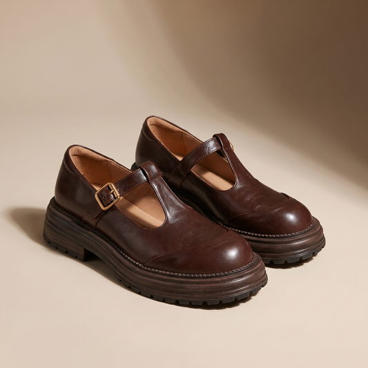 Orthopädische Mary-Jane-Schuhe für Damen mit verstellbarem Riemen