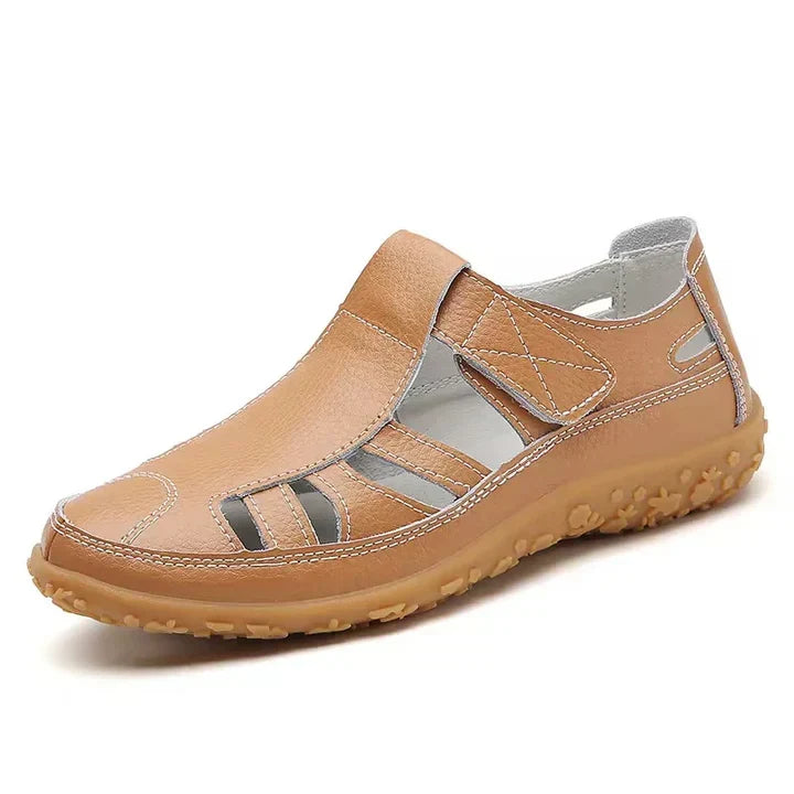 Orthopädische Sandalen für Damen mit Ausschnitten