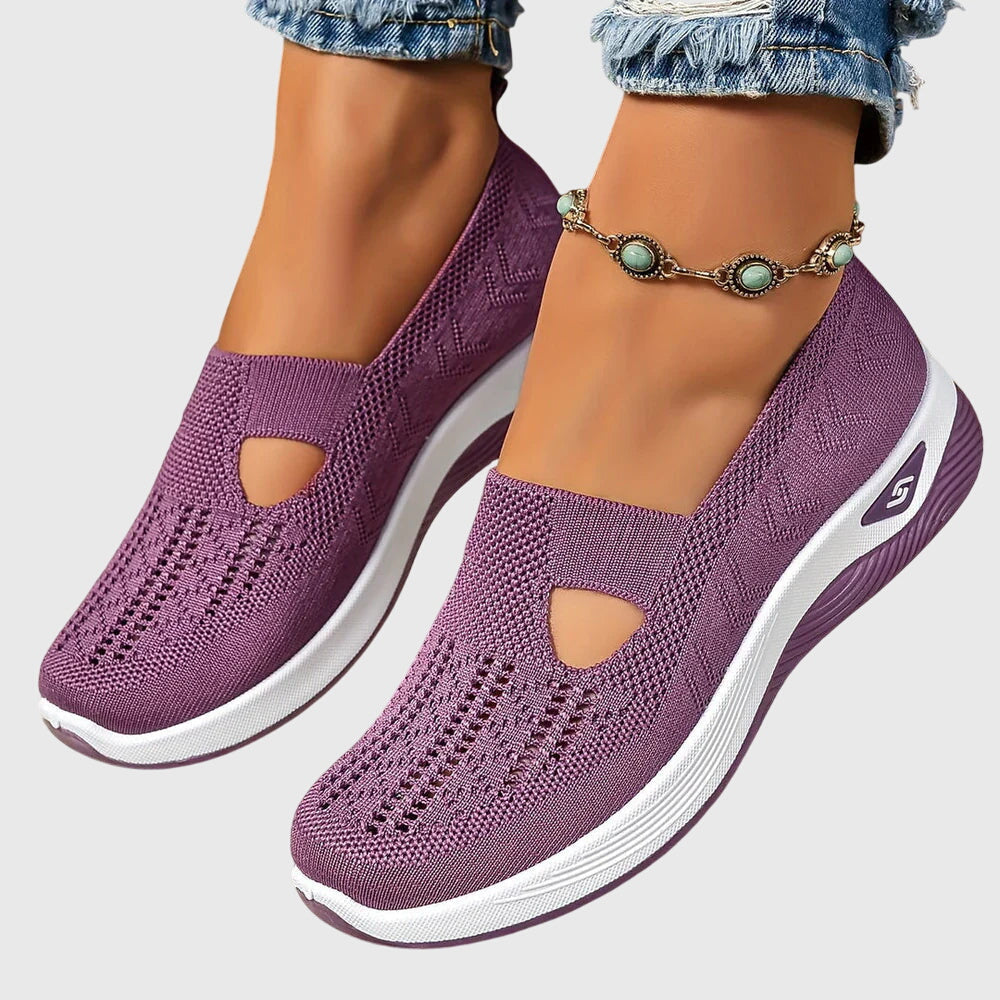 Orthopädische Schuhe mit Stützfunktion und atmungsaktivem Design für den Alltag – Slipper zum Hineinschlüpfen