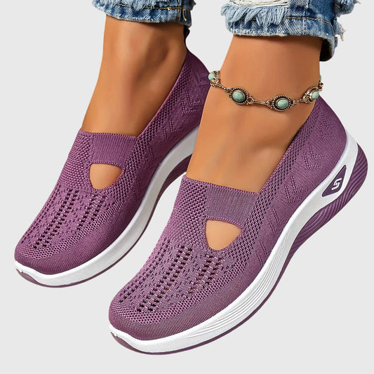 Orthopädische Schuhe mit Stützfunktion und atmungsaktivem Design für den Alltag – Slipper zum Hineinschlüpfen
