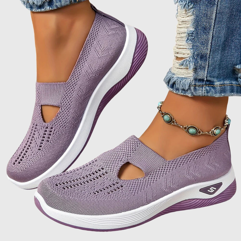 Orthopädische Schuhe mit Stützfunktion und atmungsaktivem Design für den Alltag – Slipper zum Hineinschlüpfen