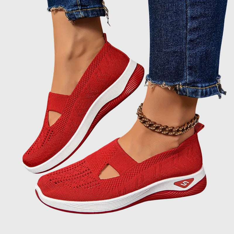 Orthopädische Schuhe mit Stützfunktion und atmungsaktivem Design für den Alltag – Slipper zum Hineinschlüpfen