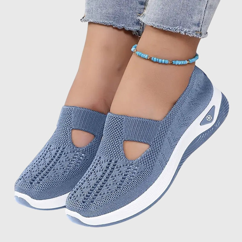 Orthopädische Schuhe mit Stützfunktion und atmungsaktivem Design für den Alltag – Slipper zum Hineinschlüpfen
