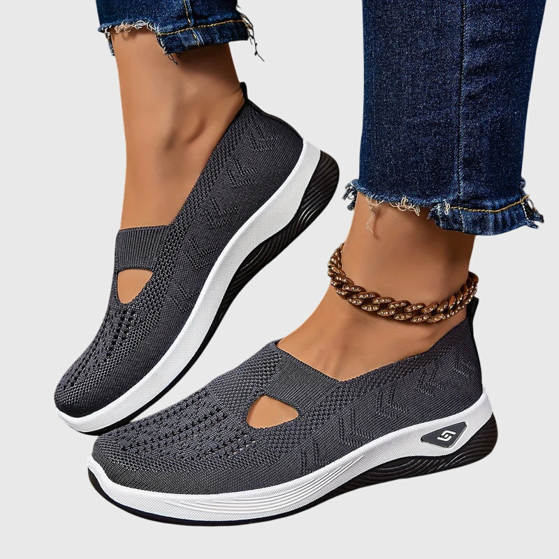 Orthopädische Schuhe mit Stützfunktion und atmungsaktivem Design für den Alltag – Slipper zum Hineinschlüpfen