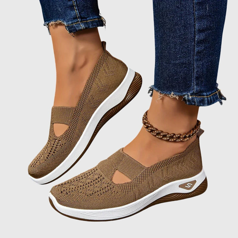 Orthopädische Schuhe mit Stützfunktion und atmungsaktivem Design für den Alltag – Slipper zum Hineinschlüpfen