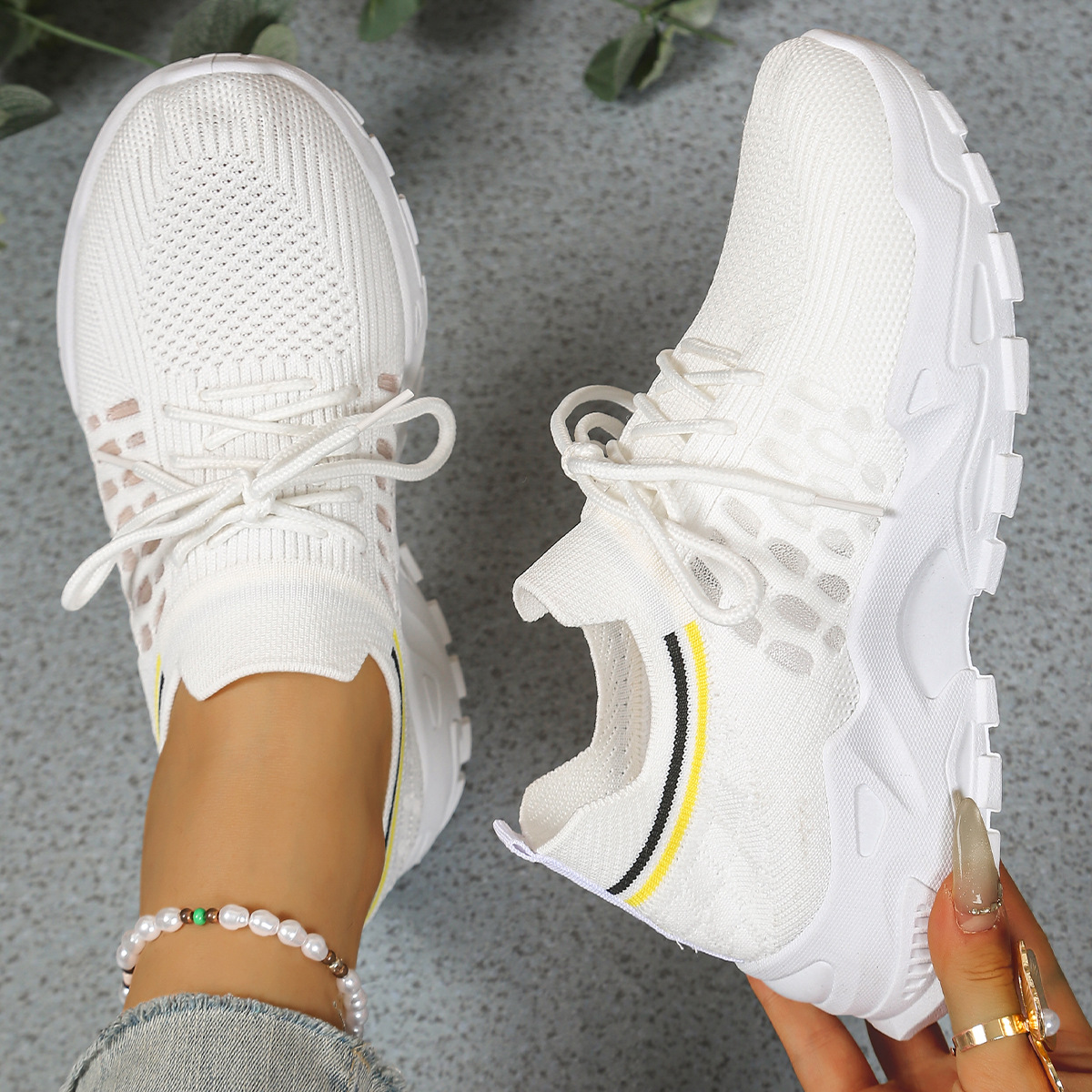 Orthopädische Sneaker mit Fußgewölbestütze und ergonomischer Sohle – breite Zehenbox für maximalen Komfort
