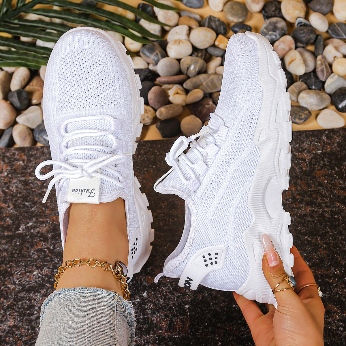 Orthopädische Sneaker mit Fußgewölbestütze und ergonomischer Sohle – breite Zehenbox für maximalen Komfort