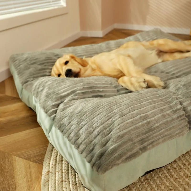 Orthopädisches Hundebett für den Winter