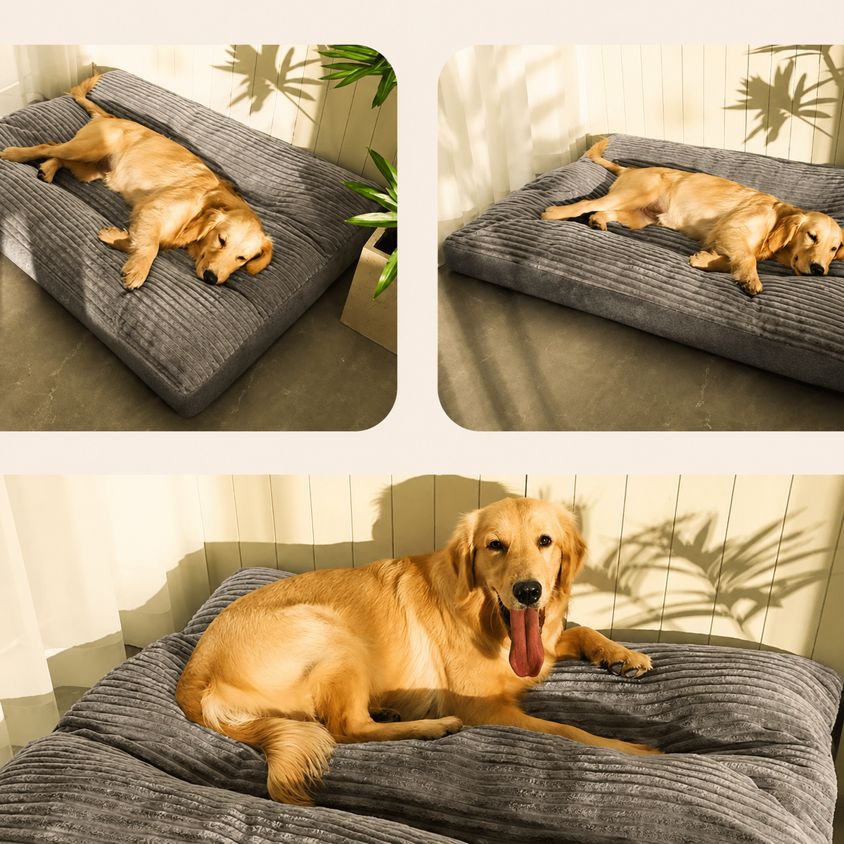 Orthopädisches Hundekissen – warm und bequem