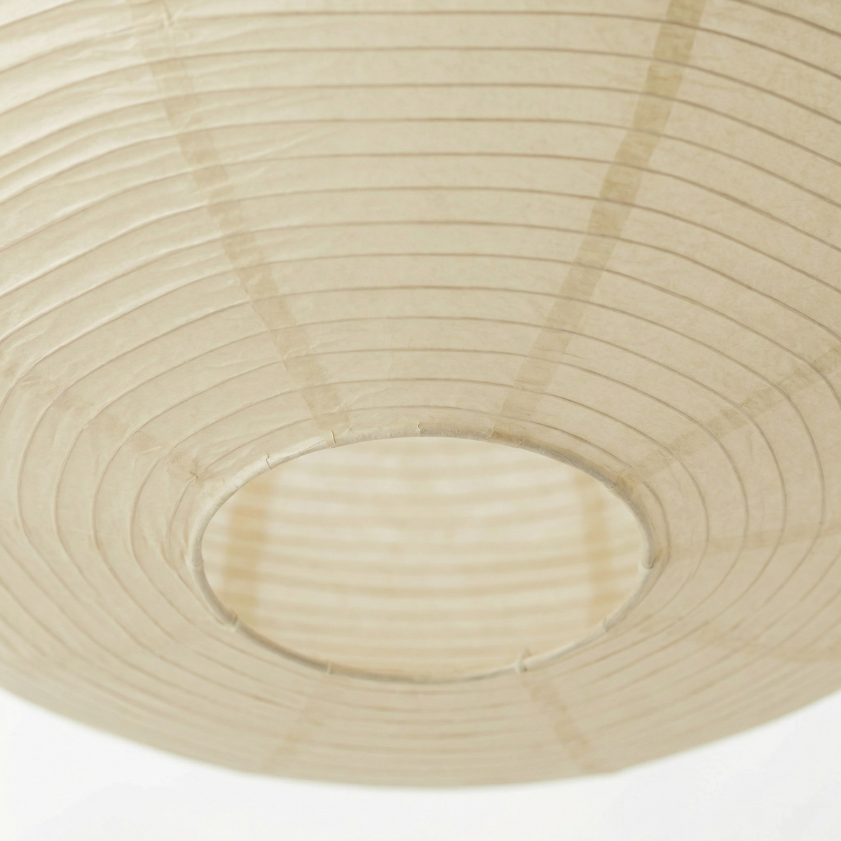 Ovale LED-Pendelleuchte im Wabi-Sabi-Stil mit Reispapierschirm