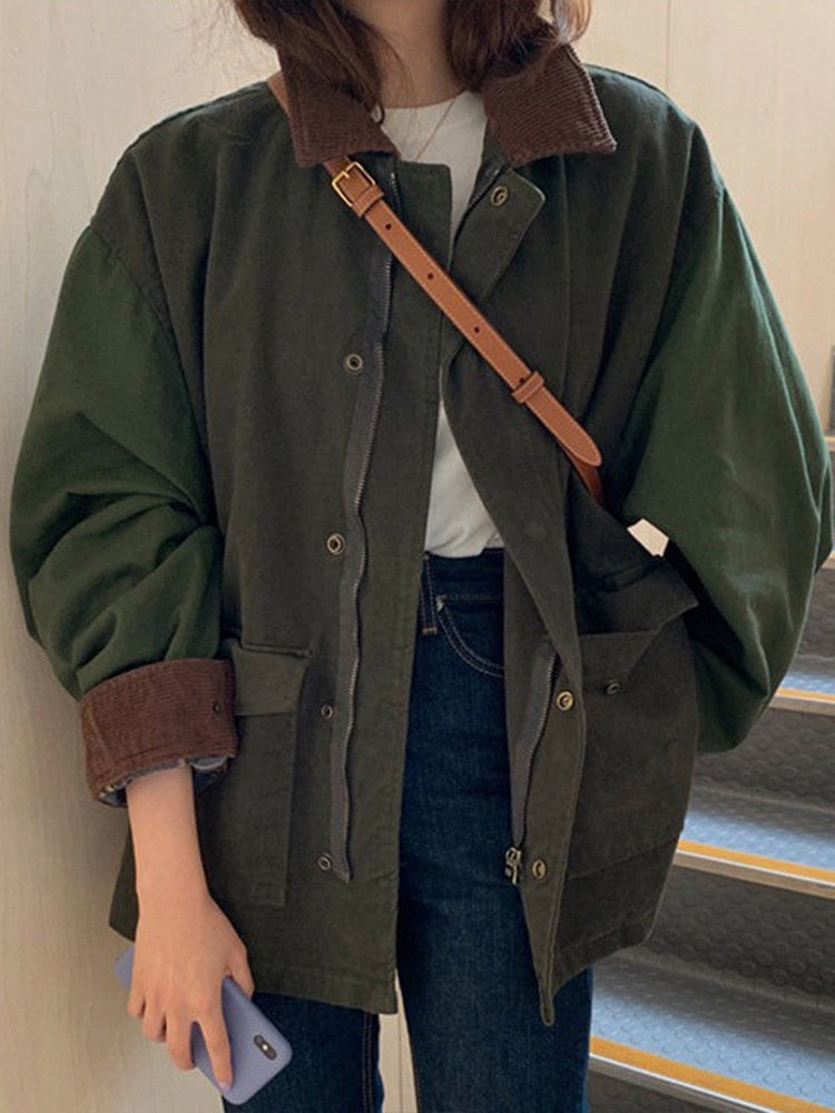Oversize-Damenjacke