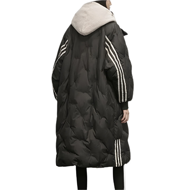 Oversize-Steppmantel für Damen