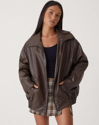 Oversized Bomberjacke für Damen