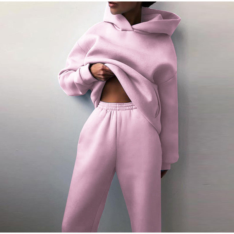 Oversized-Jogginganzug mit hoher Taille