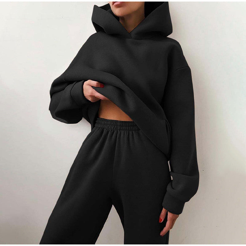 Oversized-Jogginganzug mit hoher Taille