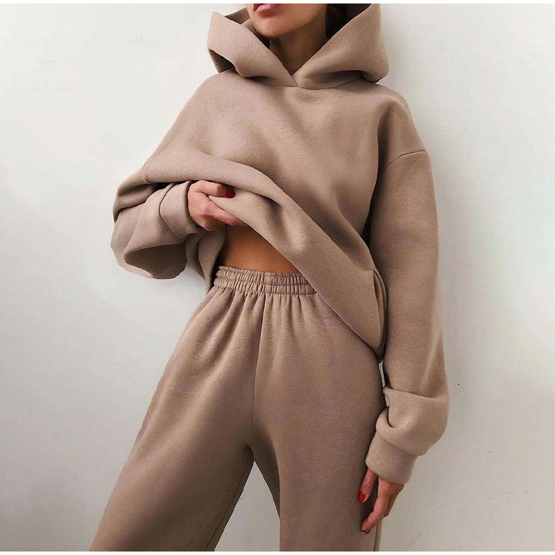 Oversized-Jogginganzug mit hoher Taille