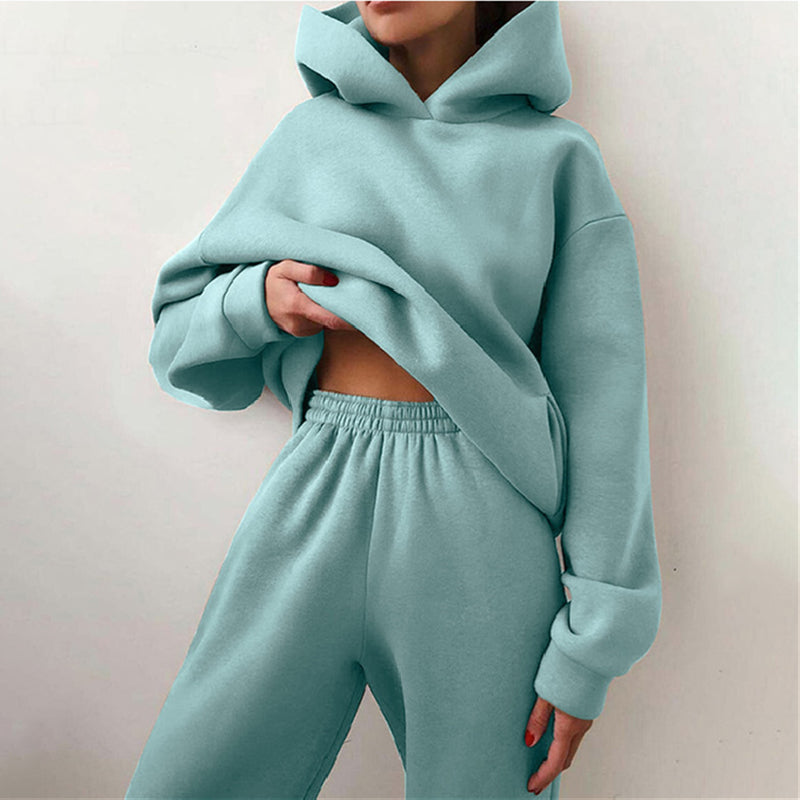 Oversized-Jogginganzug mit hoher Taille