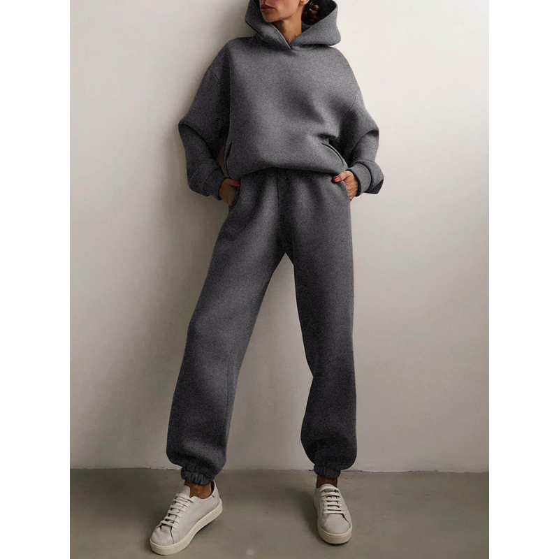 Oversized-Jogginganzug mit hoher Taille