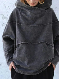 Oversized-Kapuzenpullover für Damen