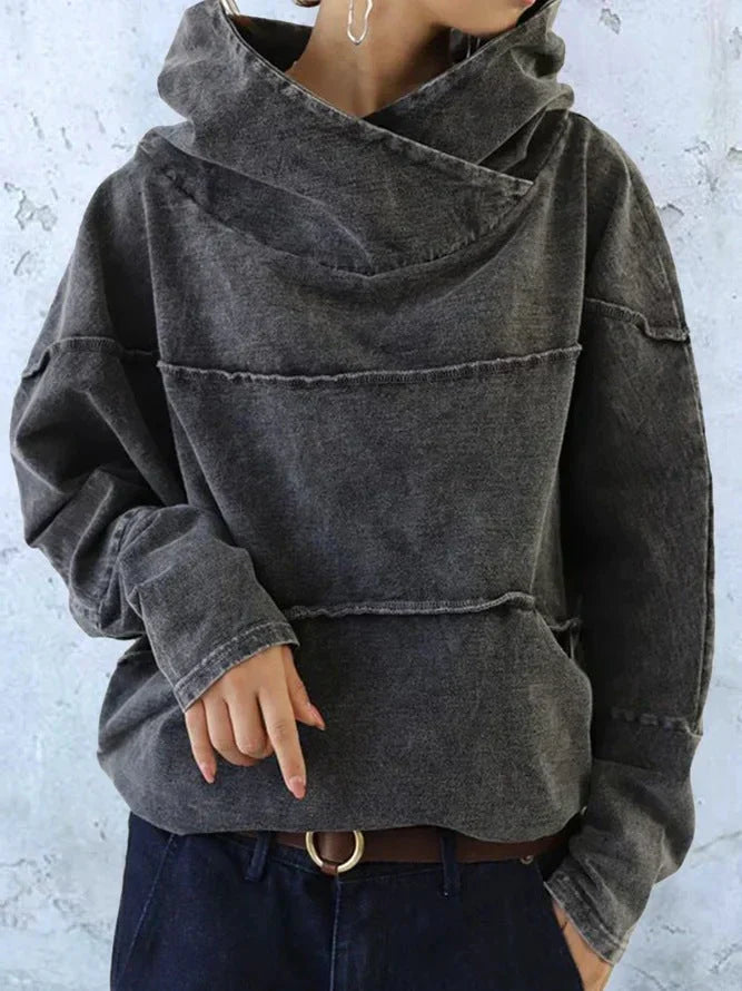 Oversized-Kapuzenpullover für Damen