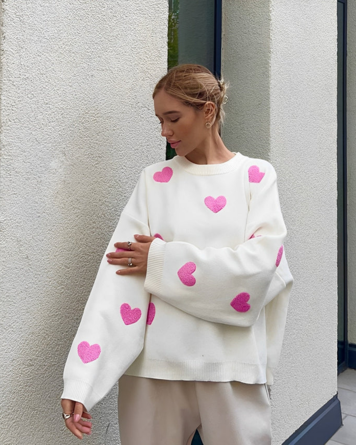 Oversized-Pullover für Damen