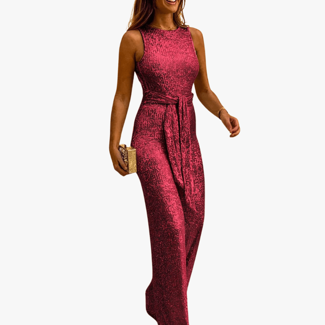 Pailletten-Jumpsuit für Damen | Elegant und bequem