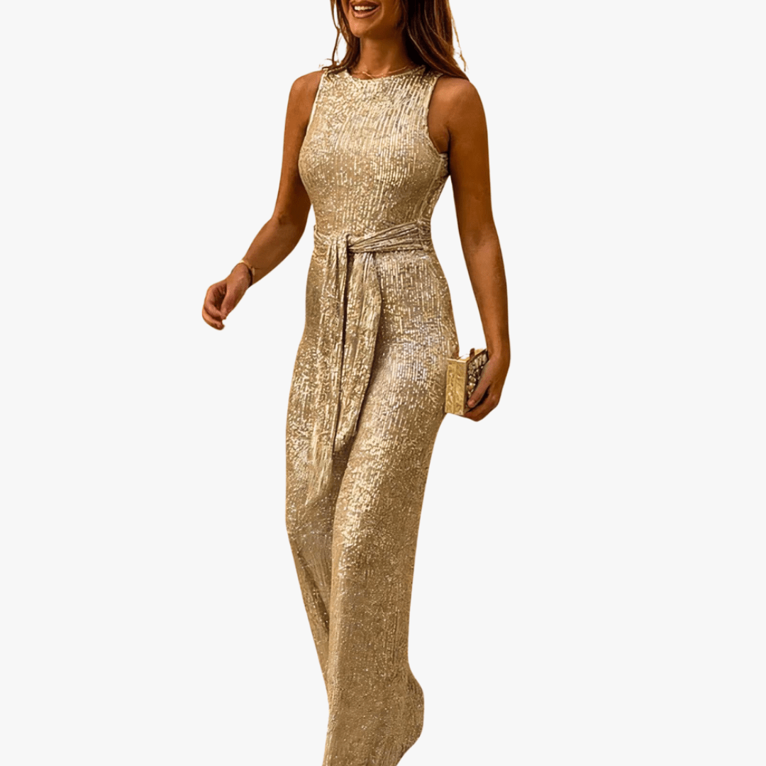 Pailletten-Jumpsuit für Damen | Elegant und bequem