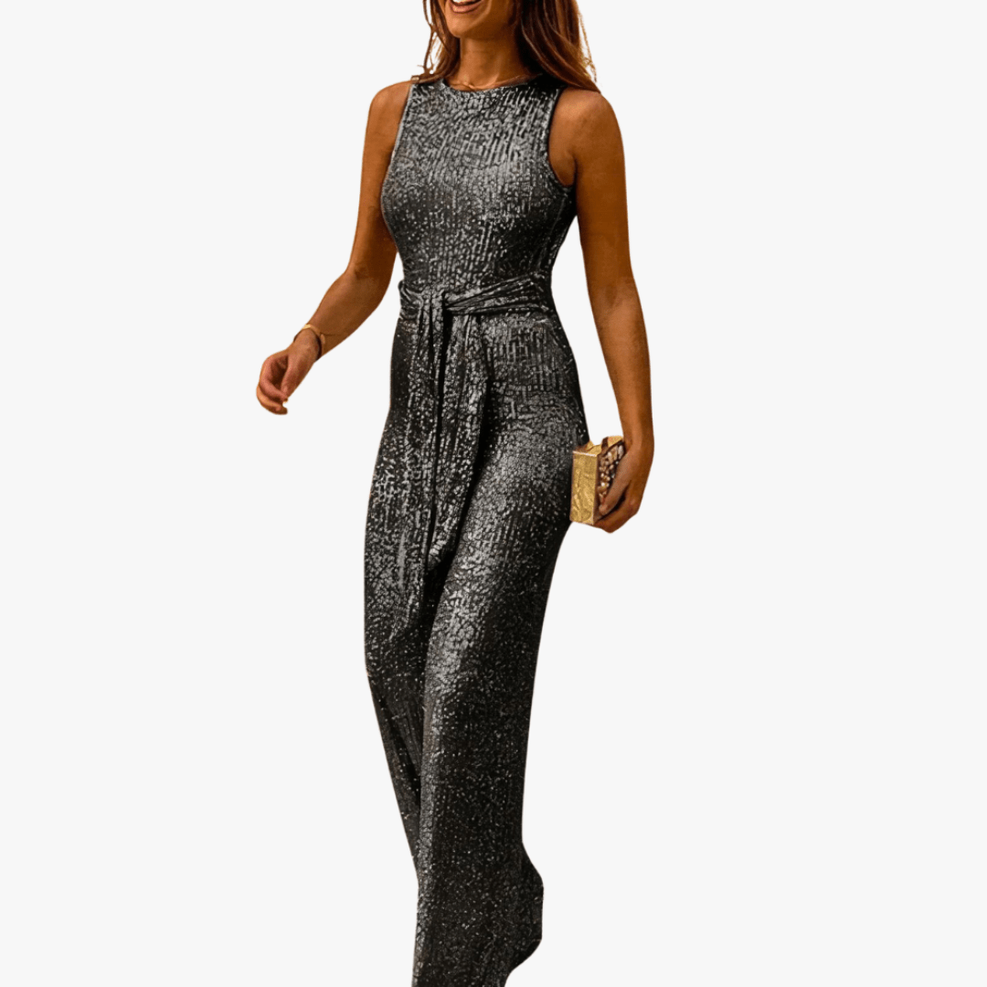 Pailletten-Jumpsuit für Damen | Elegant und bequem