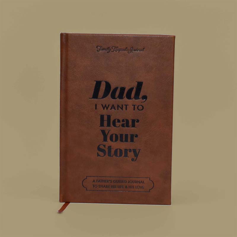 Papa, ich möchte deine Geschichte hören | Buch in Heritage Edition | Über 250 Fragen