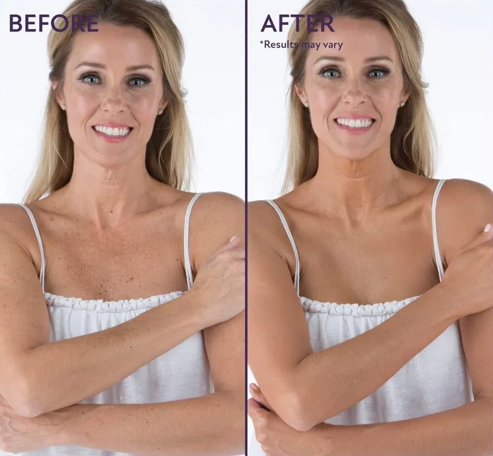 Perfektionierende Körper-Makeup-Creme für makellose Haut