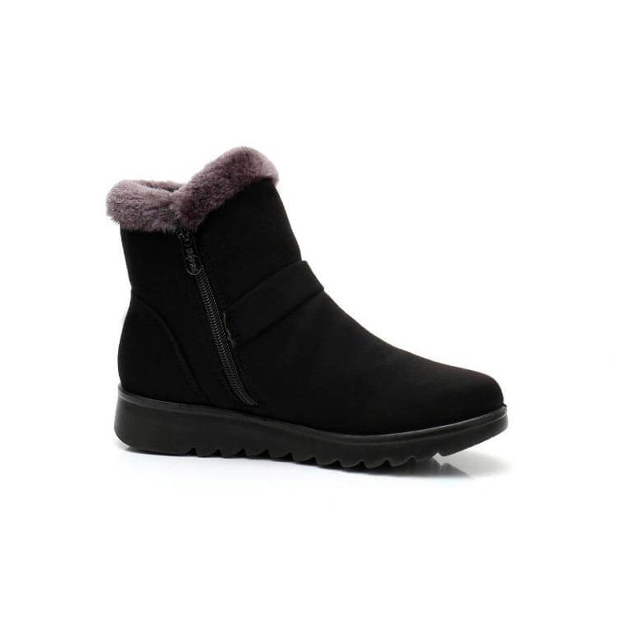 Plüsch-Schneestiefel für Damen