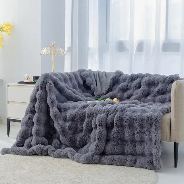 Plüschdecke – Winterlicher Luxus & superweich