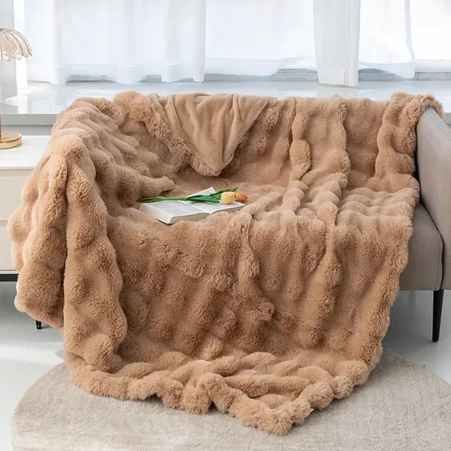 Plüschdecke – Winterlicher Luxus & superweich