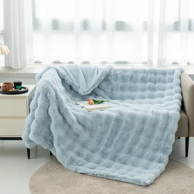 Plüschdecke – Winterlicher Luxus & superweich