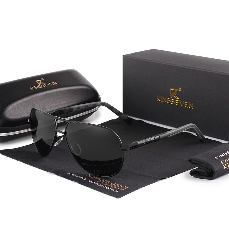 Polarisierte Herren-Pilotensonnenbrille