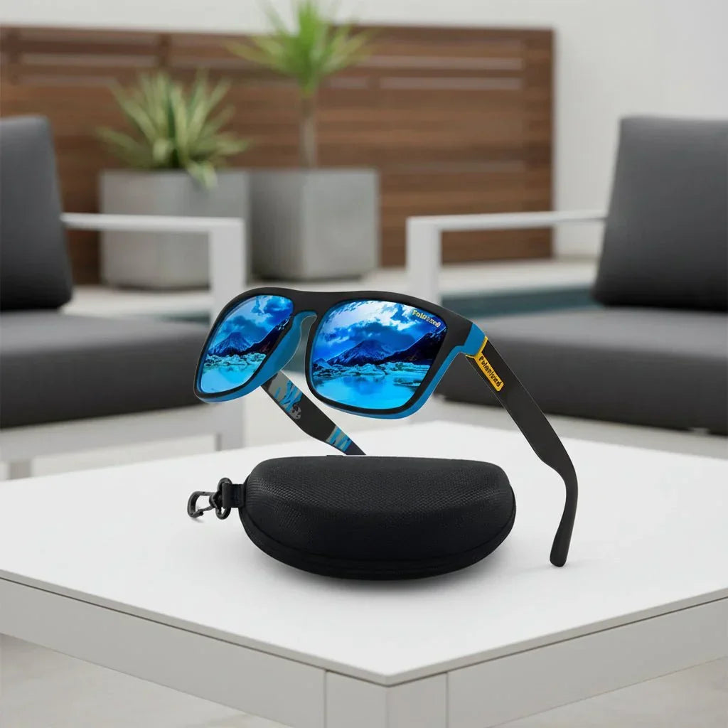 Polarisierte UV400-Sonnenbrille für klare Sicht bei Outdoor-Aktivitäten