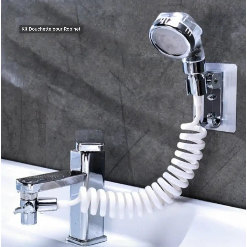 Praktisches Handbrause-Set für den Wasserhahn