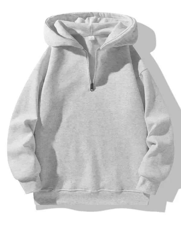Premium-Half-Zip-Hoodie für Herren