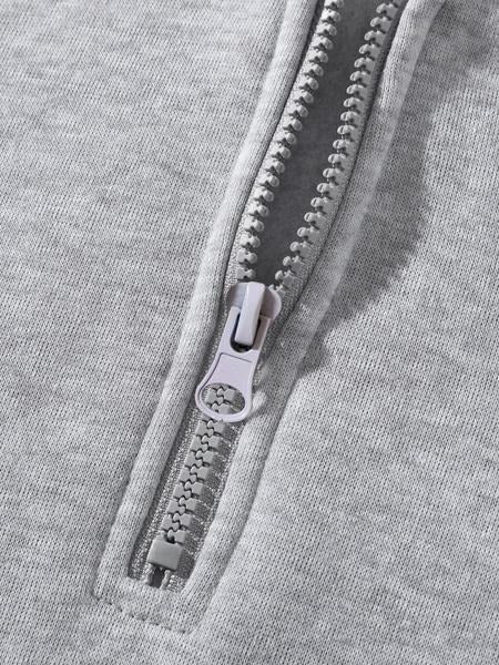 Premium-Half-Zip-Hoodie für Herren