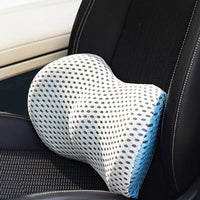 Premium-Lendenwirbelstützkissen – Ergonomische Rückenstütze aus Memory-Schaum für Büro, Auto & Zuhause