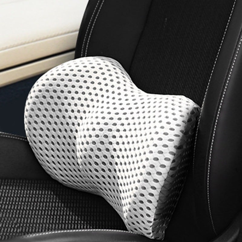 Premium-Lendenwirbelstützkissen – Ergonomische Rückenstütze aus Memory-Schaum für Büro, Auto & Zuhause