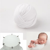Pucktuch und Hintergrunddecken-Set für Baby-Fotorequisiten