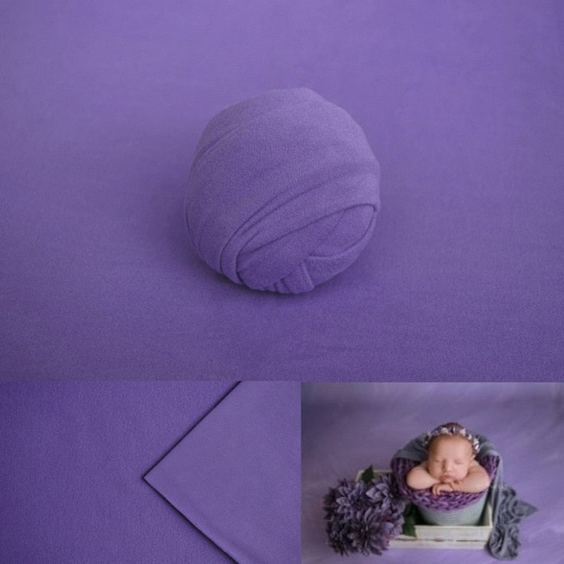 Pucktuch und Hintergrunddecken-Set für Baby-Fotorequisiten