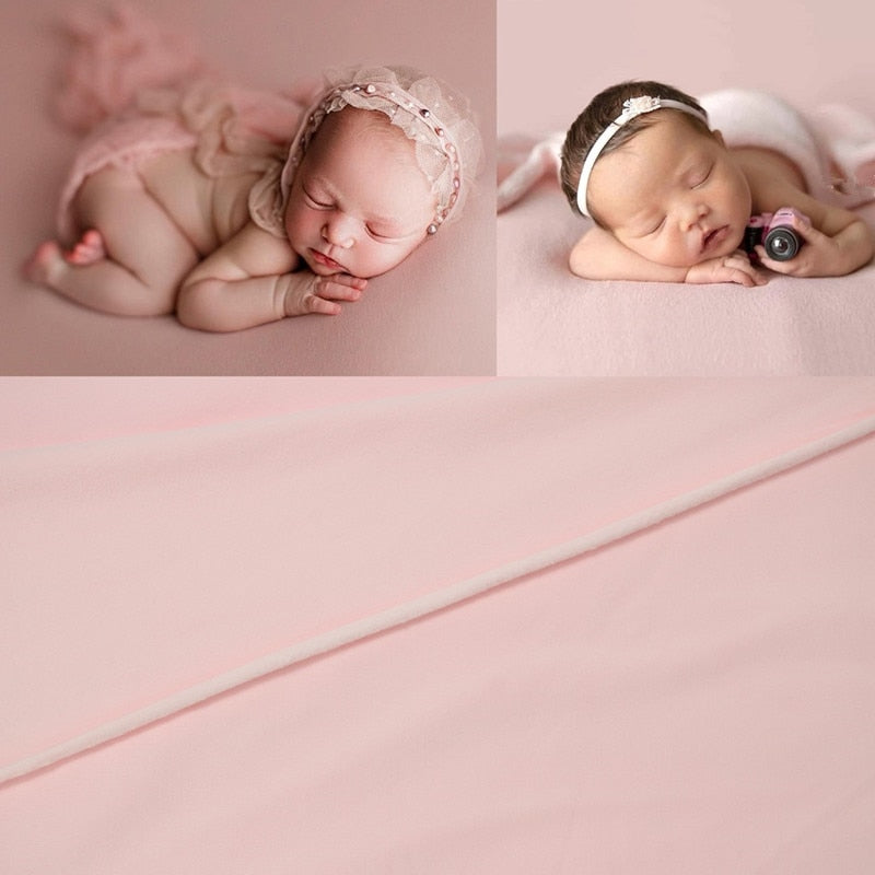 Pucktuch und Hintergrunddecken-Set für Baby-Fotorequisiten