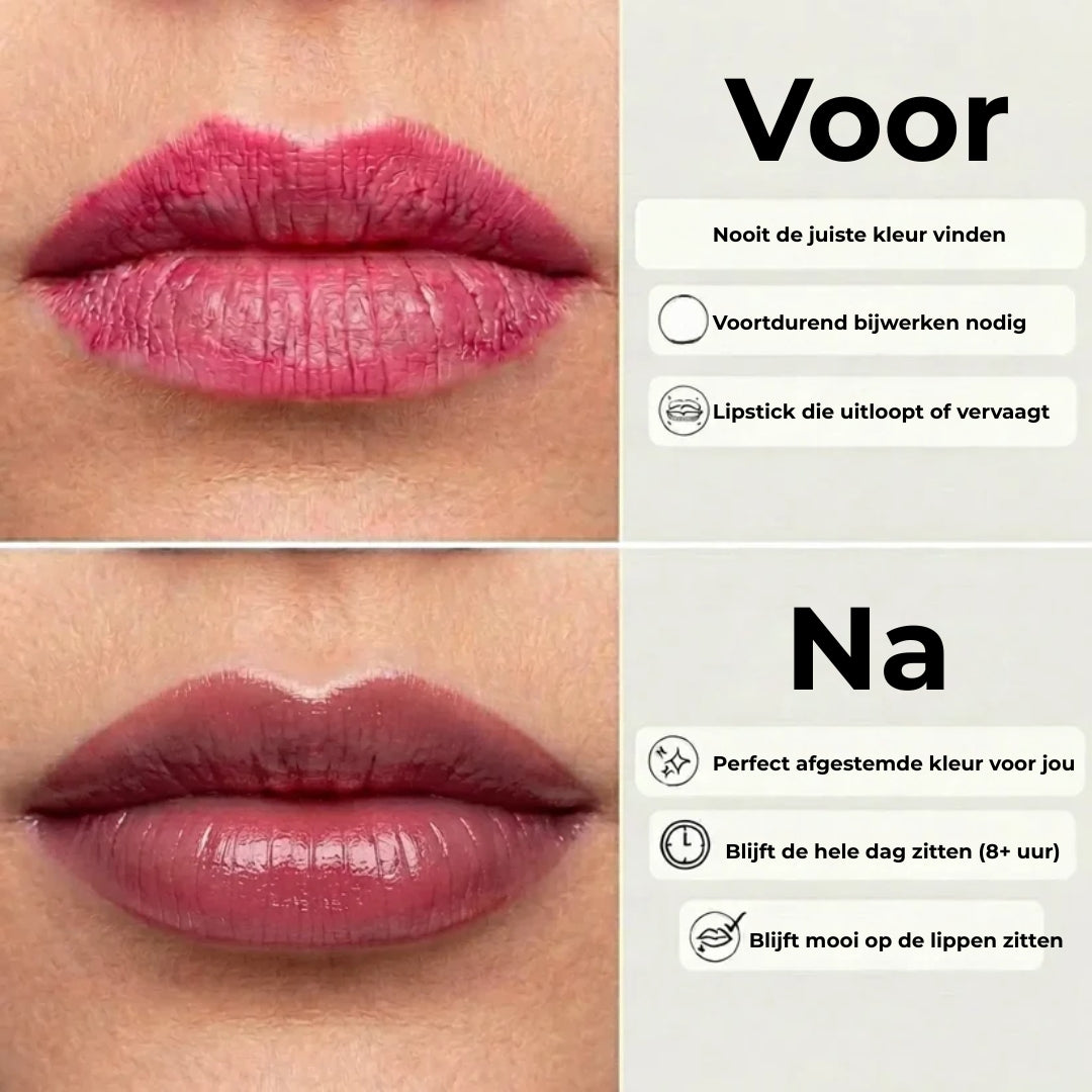 Pure Lippenstift – pH-reaktive Farbe für unwiderstehliche Lippen