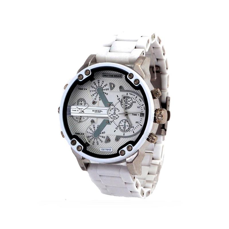 Quarz-Chronograph aus Edelstahl