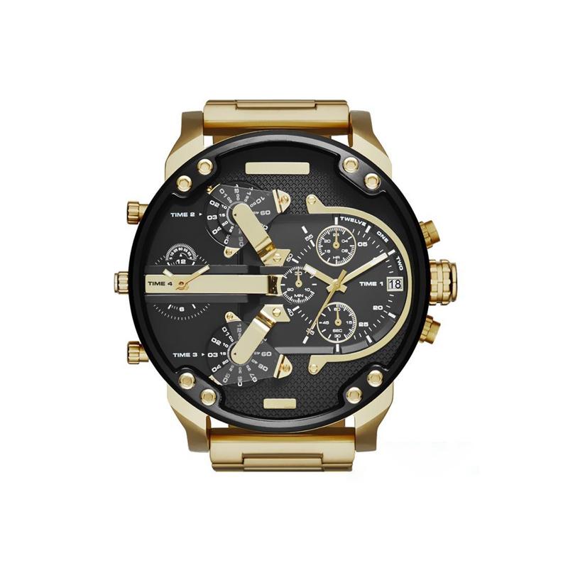 Quarz-Chronograph aus Edelstahl