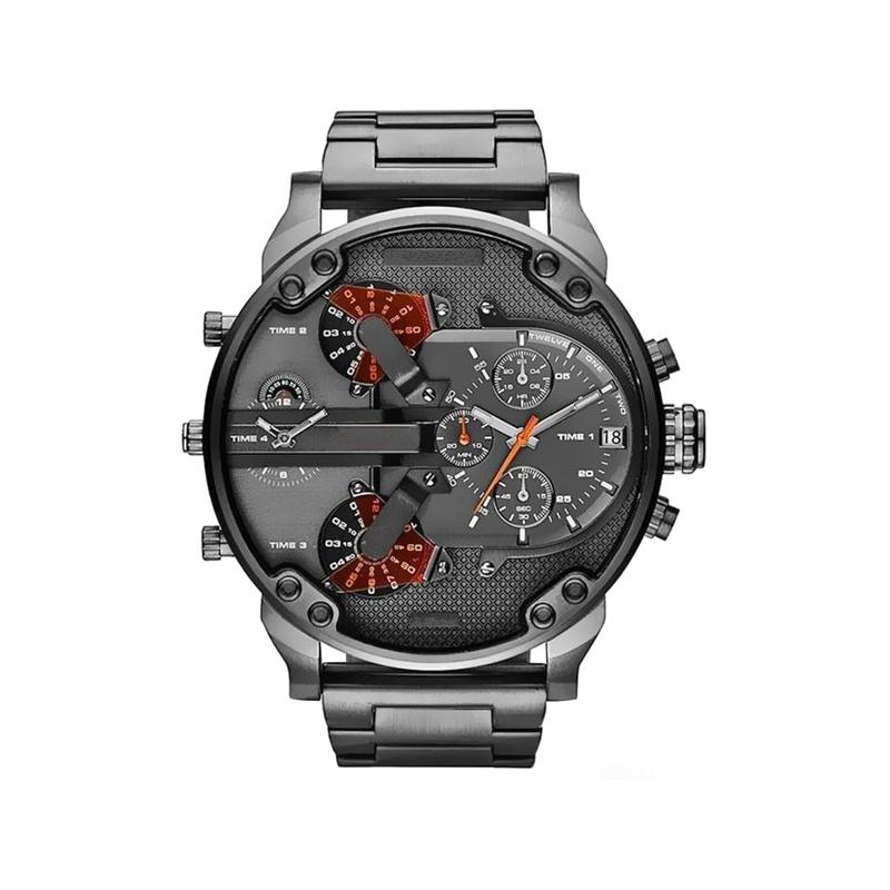 Quarz-Chronograph aus Edelstahl