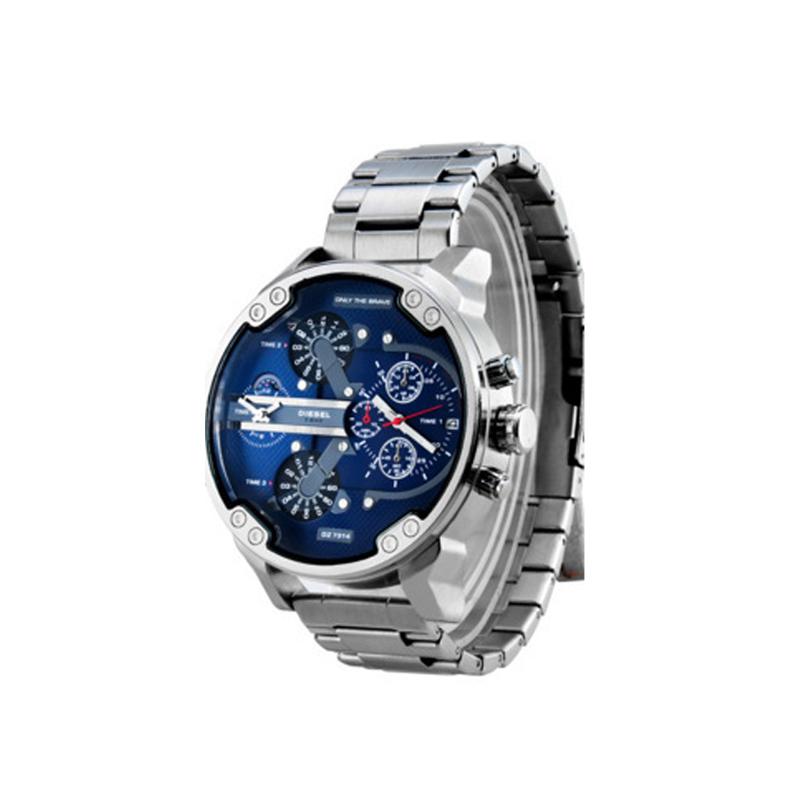 Quarz-Chronograph aus Edelstahl