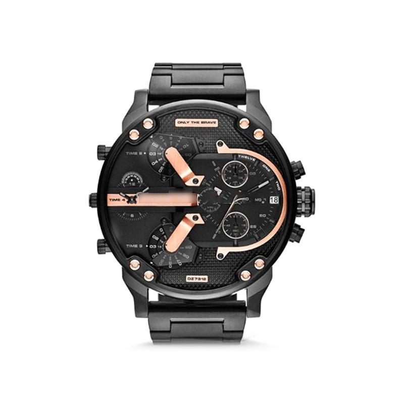 Quarz-Chronograph aus Edelstahl